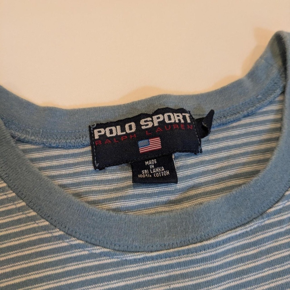 Vintage Ralph Lauren Surf T shirt Mens XL Oversized Baggy "Ralph's Harbor 67" - Picture 2 of 6